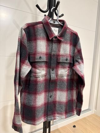 Sobre camisa de franela Hollister