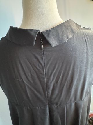 Vestido con pantalón negro Zara