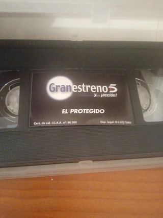 Película VHS El Protegido