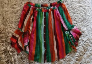 Blusa multicolor Rinascimiento