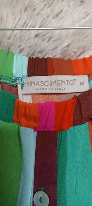 Blusa multicolor Rinascimiento