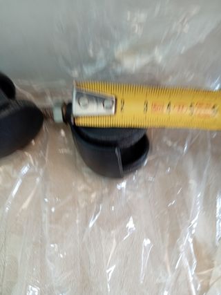 4 ruote girevoli con perno di incastro