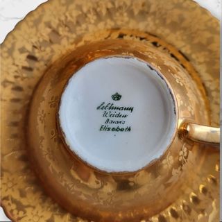 Servizio Da Caffè Placcato in Oro anni50