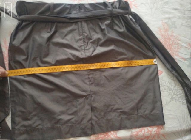 Gonna a palloncino grigio Metallizzato  Tg. 42