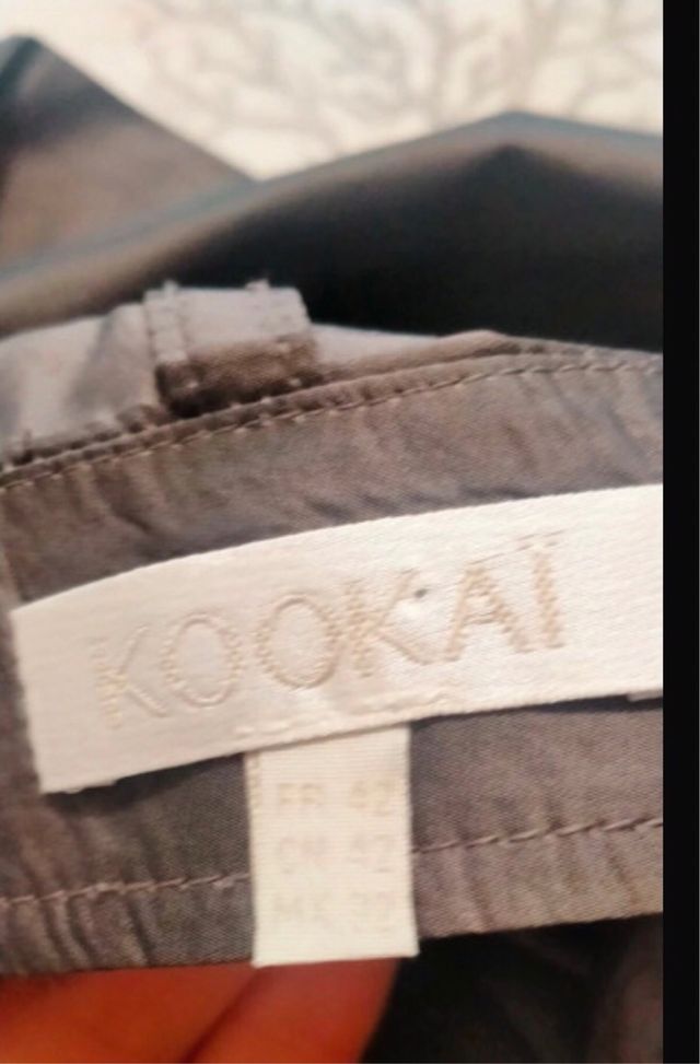 Gonna a palloncino grigio Metallizzato  Tg. 42