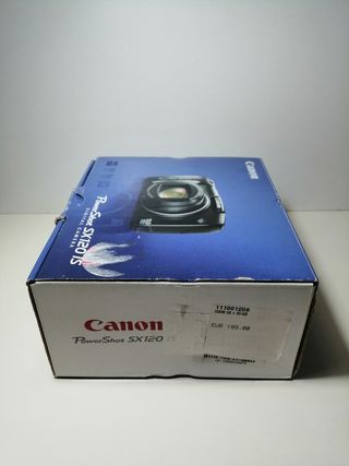 Caja original Canon PowerShot Sx120