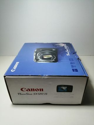 Caja original Canon PowerShot Sx120
