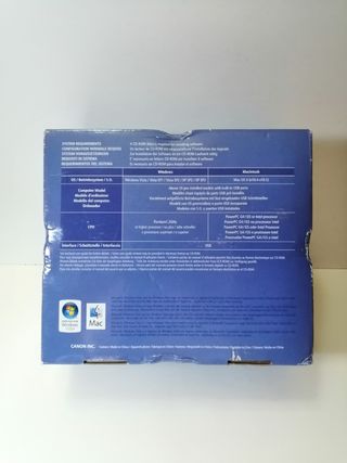 Caja original Canon PowerShot Sx120