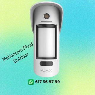Motioncam Phod Outdoor alarma ajax 