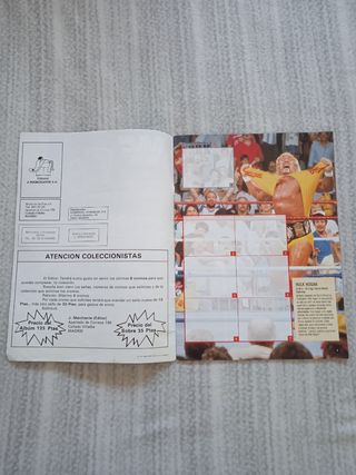Album de cromos WWF
