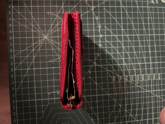 Cartera billetera artesanal cuero