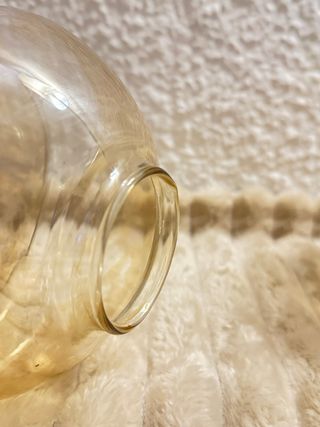 Lote de 4 Tulipas vintage forma “ovni”