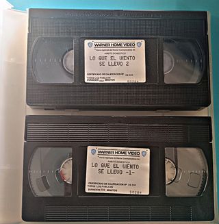 Lo que el viento se llevó. VHS