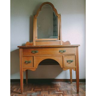 Tocador Art Decó de madera