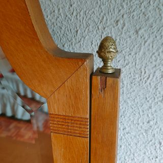 Tocador Art Decó de madera