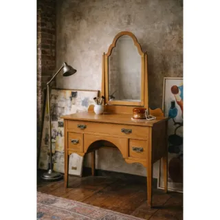 Tocador Art Decó de madera