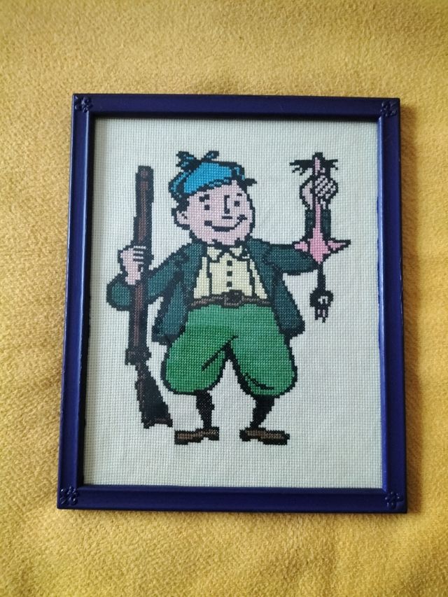 Cuadro a punto de cruz