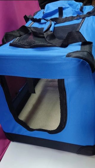 TRANSPORTÍN + CESTA DE PERRO GATO