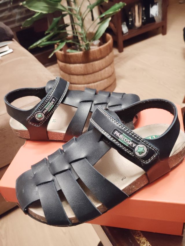 Sandalias Azules niño de Pablosky Talla 31