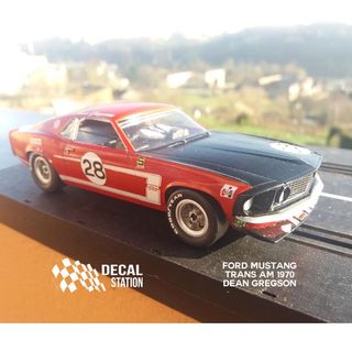 ✅ Calcas 1/32 Ford Mustang Trans Am 1970