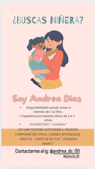 Trabajo de cuidadora