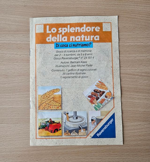 Gioco didattico Vintage 80s