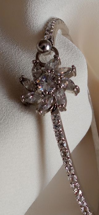 Bracciale argento e zirconi