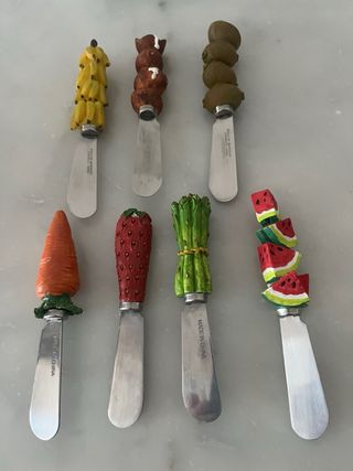 Set di 7 coltelli o pale