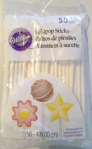 50 lollipop stick 10 cm