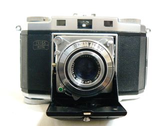 🇩🇪 Zeiss Ikon Contina II Tessar 2,8 cámara 1952