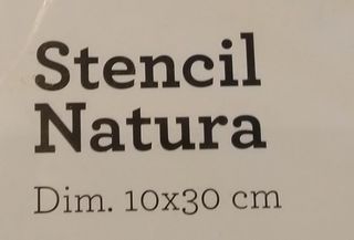 Stencil natura per torte