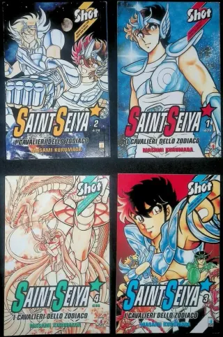 Fumetti manga Cavalieri dello Zodiaco saint seiya