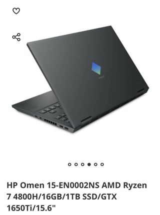 Portatil HP Omen 15 Ryzen 7