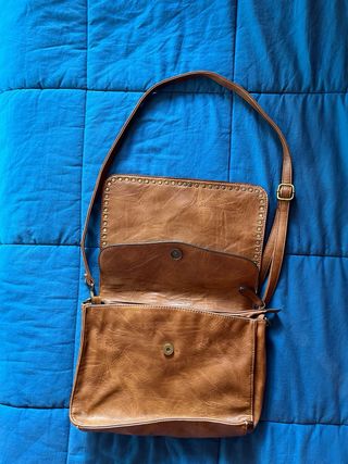 Borsa a tracolla effetto pelle Paolo Bags