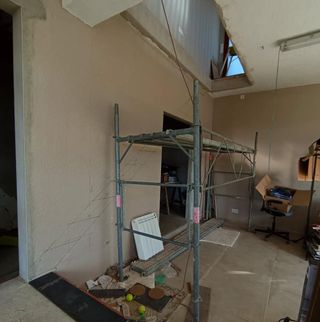 Escalera de Hierro y Madera