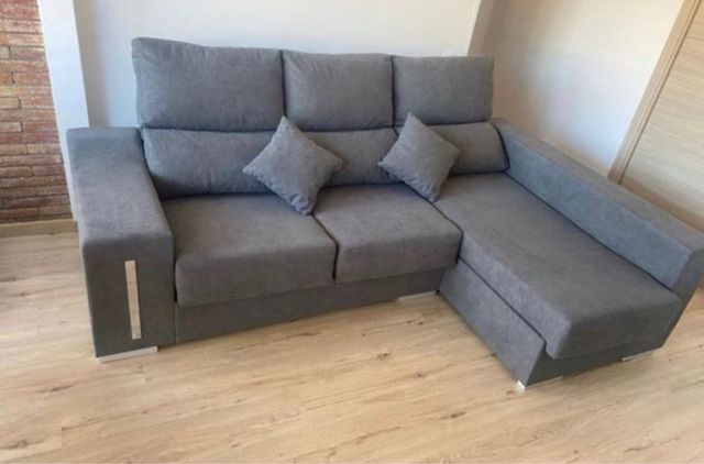 Sofa cheslongue nuevos a estrenar