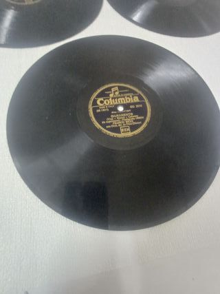 3 DISCHI 78 GIRI X GRAMMOFONO FRANCO RICCI TITOLI 