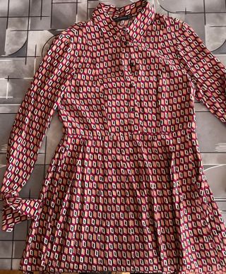 Vestito con fantasia a quadri