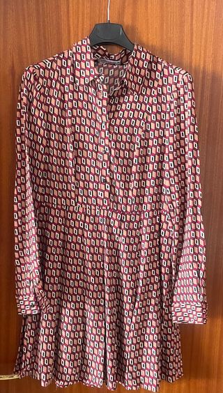 Vestito con fantasia a quadri