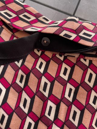 Vestito con fantasia a quadri