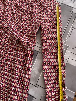 Vestito con fantasia a quadri