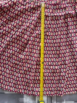 Vestito con fantasia a quadri