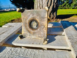 REBAJADO! CANDELABRO DE BRONCE DE ORIGEN VASCO