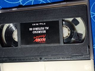 VHS Regreso al futuro 3, 1992