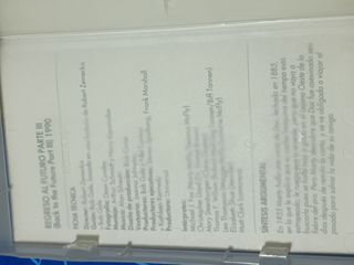 VHS Regreso al futuro 3, 1992