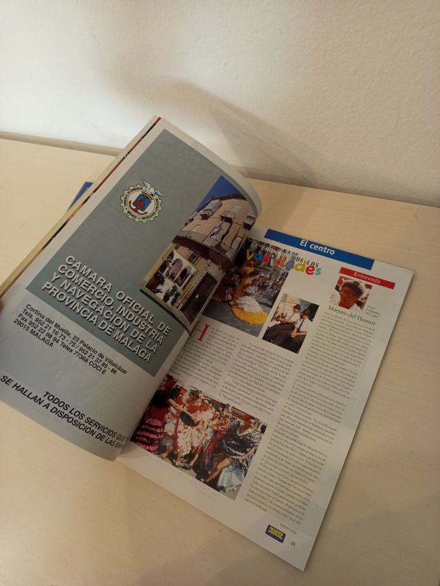 Dos revistas malaga en feria