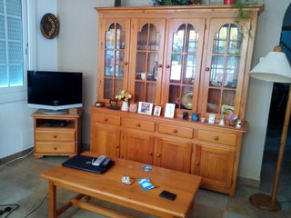 Comedor rústico de Pino completo. GRAN OPORTUNIDAD