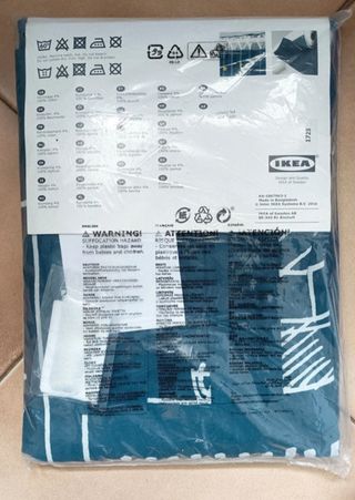 Tende per bambini/e blu fantasia Ikea 