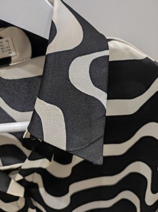 Camisa satinada chica talla XS