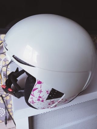 Casco esquí niña